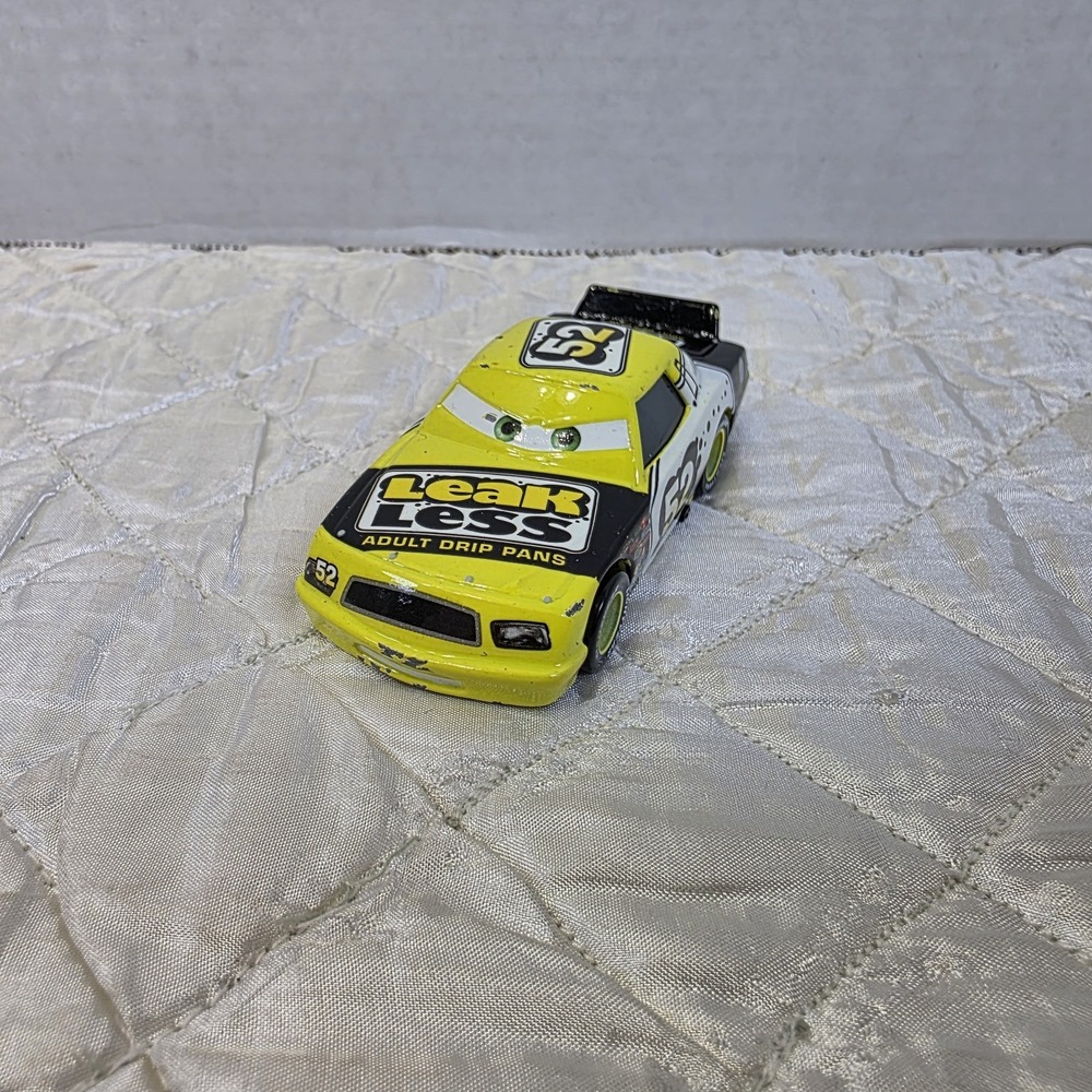 Disney Pixar Cars - LEAK LESS CLAUDE SCRUGGS Supercharged 2007 - 1:55 Diecast